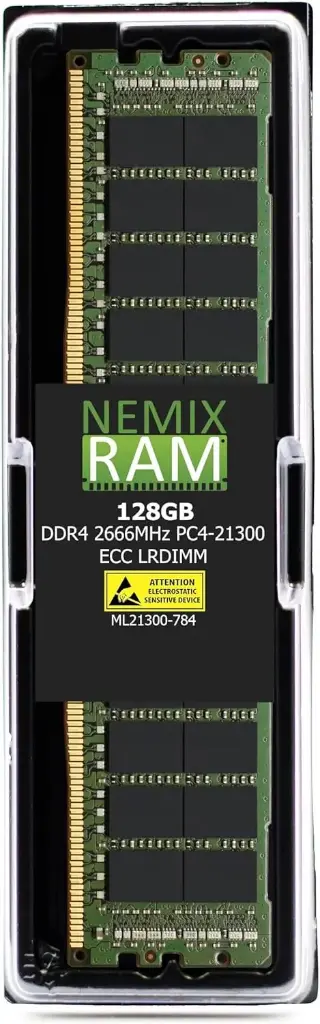 NEMIX RAM Supermicro MEM128GB DDR4 LRDIMM Server Memory